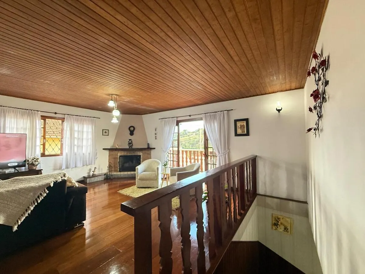 Casa Com Lareira E Churrasqueira 15 Min Do Centrinho Campos do Jordao Holiday home
