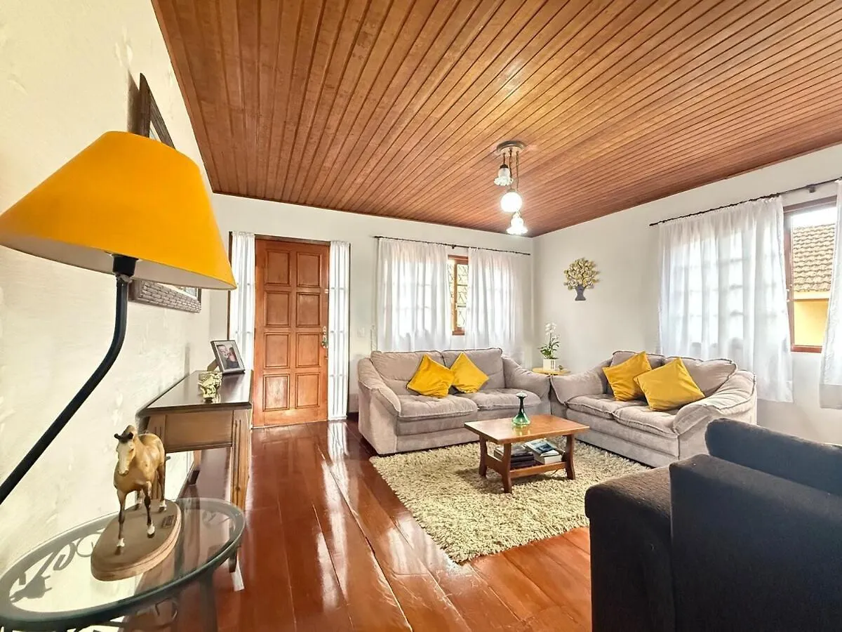 Casa Com Lareira E Churrasqueira 15 Min Do Centrinho Campos do Jordao
