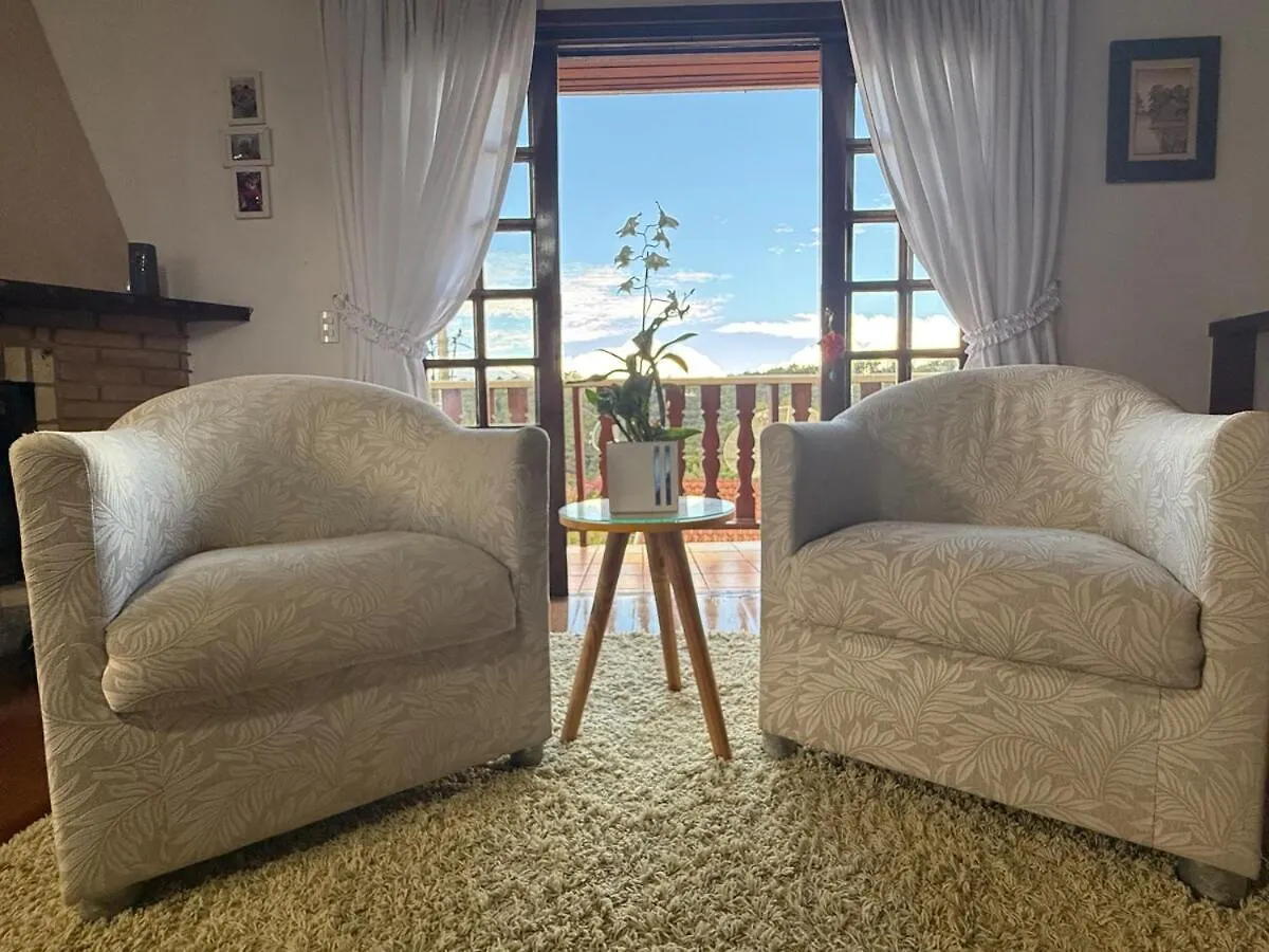 Casa Com Lareira E Churrasqueira 15 Min Do Centrinho Campos do Jordao